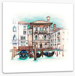 Venice Stretched Canvas 137015208