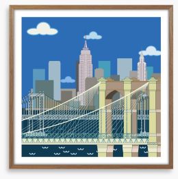 New York Framed Art Print 137744165