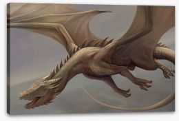 Dragons Stretched Canvas 138247224