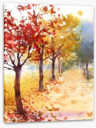 Autumn Stretched Canvas 138498934