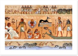 Egyptian Art Art Print 138583970