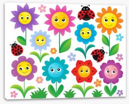 Fun Gardens Stretched Canvas 139539832
