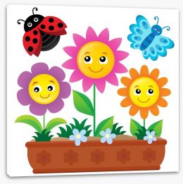 Fun Gardens Stretched Canvas 139938170