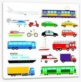 Transport Stretched Canvas 139964082