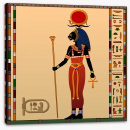Egyptian Art Stretched Canvas 142531086