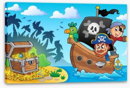 Pirates Stretched Canvas 143250721