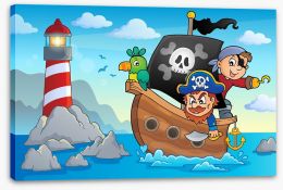 Pirates Stretched Canvas 143250739