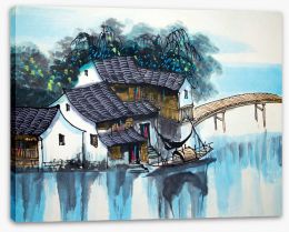 Chinese Art Stretched Canvas 144036475