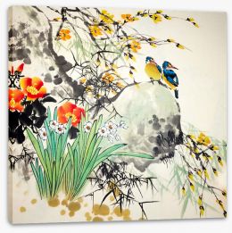 Chinese Art Stretched Canvas 144036868