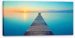 Jetty Stretched Canvas 144748999