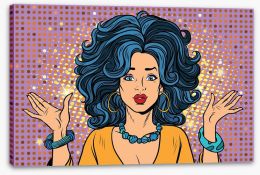 Pop Art Stretched Canvas 144966560