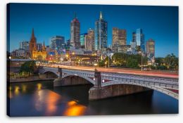Melbourne Stretched Canvas 145004765