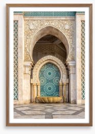Casablanca arabesque Framed Art Print 145086988