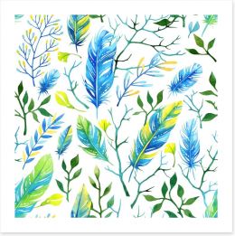 Leaf Art Print 145382867