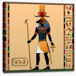 Egyptian Art Stretched Canvas 145505408