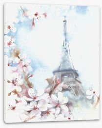 Paris Stretched Canvas 148061354