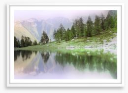 Lakes Framed Art Print 150085946
