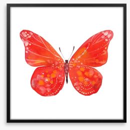 Butterflies Framed Art Print 151054403