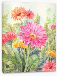 Floral Stretched Canvas 151187865