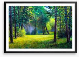 The forbidden forest Framed Art Print 153543085