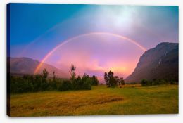 Rainbows Stretched Canvas 156140496