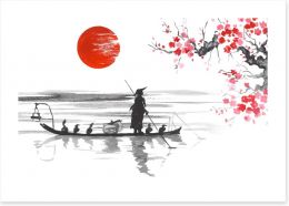 Japanese Art Art Print 156203995