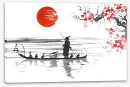 Japanese Art Stretched Canvas 156203995