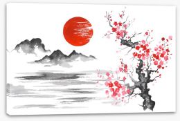 Japanese Art Stretched Canvas 156204903