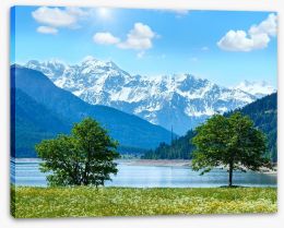 Mountains Stretched Canvas 156665385