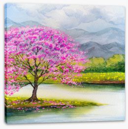 Spring Stretched Canvas 159565219