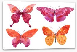Butterflies Stretched Canvas 159883928
