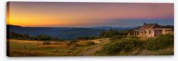 Craigs Hut sunset panorama Stretched Canvas 159905405