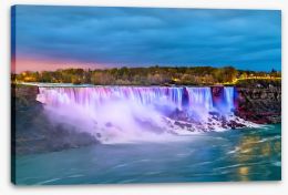 Waterfalls Stretched Canvas 161656078