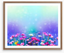 Coming up cosmos Framed Art Print 162042683