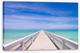 Jetty Stretched Canvas 162094677