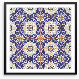 Tiles and tribulations III Framed Art Print 163245814