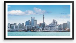 Auckland blues Framed Art Print 163357109