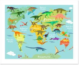 Dinosaurs Art Print 164324190