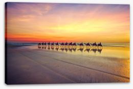 Sunsets / Rises Stretched Canvas 164728622