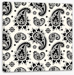 Paisley Stretched Canvas 165218062
