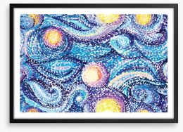 Starry starry night Framed Art Print 165803228