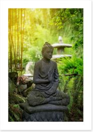 Zen Art Print 166355794
