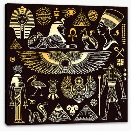 Egyptian Art Stretched Canvas 166360516