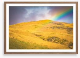 Rainbows Framed Art Print 167252522