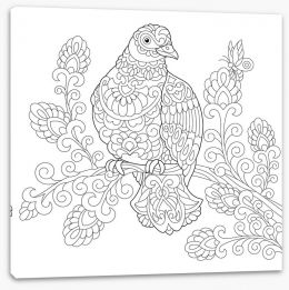 Colour Your Own Stretched Canvas 167710126