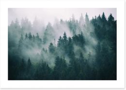 The fading forest Art Print 167720092