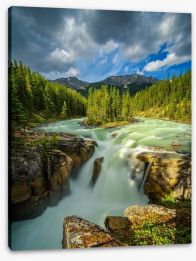 Waterfalls Stretched Canvas 168327095