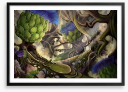 The banshee forest Framed Art Print 168954439