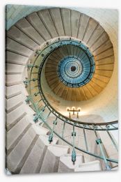 The lighthouse staircase Stretched Canvas 16967040