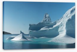 Glaciers Stretched Canvas 169942439